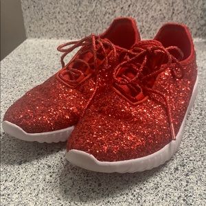 Woman’s Glitter Tennis Shoes